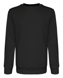 French Terry Crewneck Sweatshirt- felpe personalizzate milano