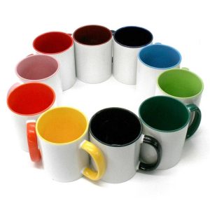 tazze personalizzate milano con manico e interno colorato